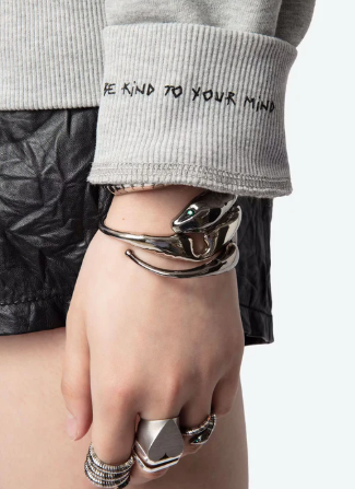 Zadig & Voltaire Upper Pmo Wings Strass