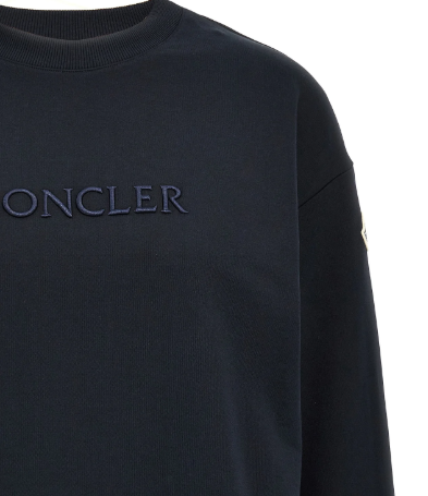 Moncler Logo Embroidered Crewneck Sweatshirt
