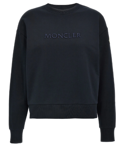 Moncler Logo Embroidered Crewneck Sweatshirt