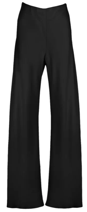 Sinead Keary"The Sandra" - Satin Trousers Long (Black)