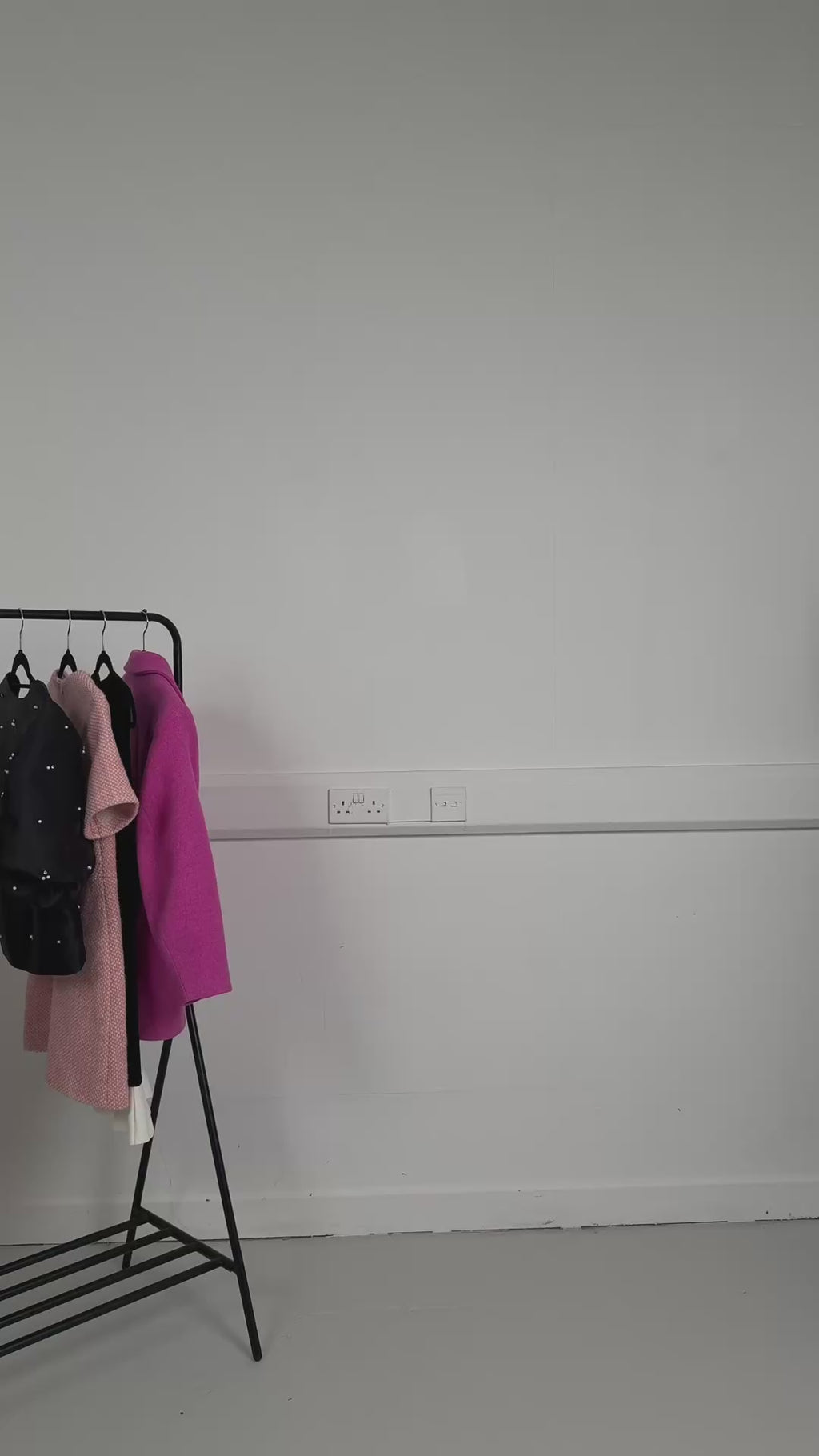 Maje Pink Tweed Dress